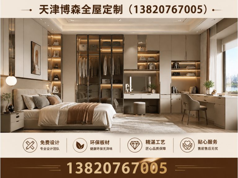 河东区天津博森全屋定制展示图